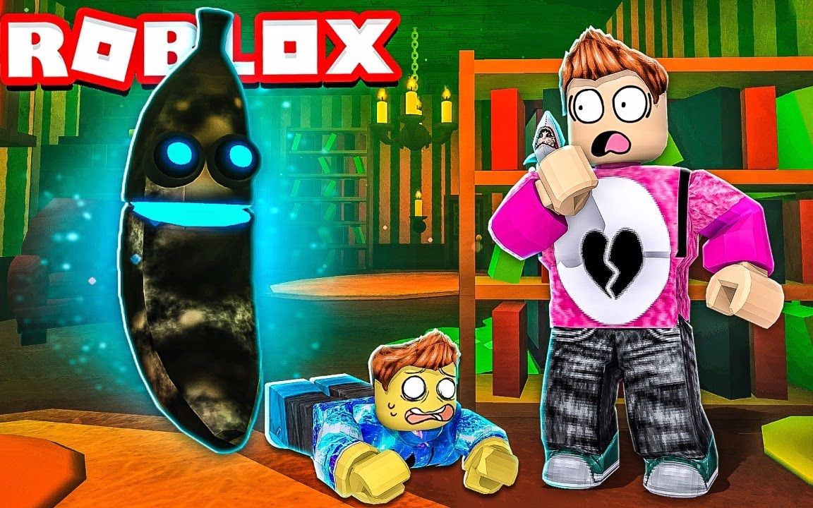 Roblox逃离香蕉先生：意外闯入香蕉怪物的家里！面面解说