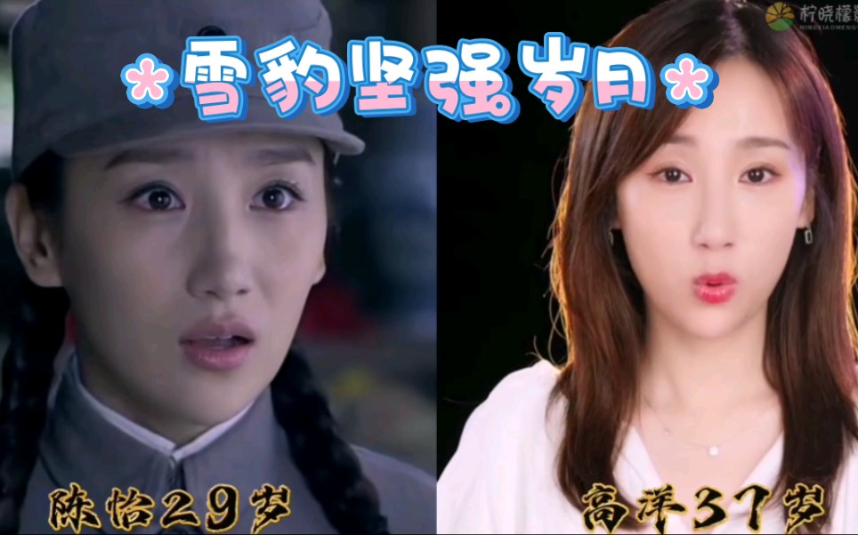新版雪豹演员今昔对比，高洋美艳不减当年，张若昀成为当红小生！