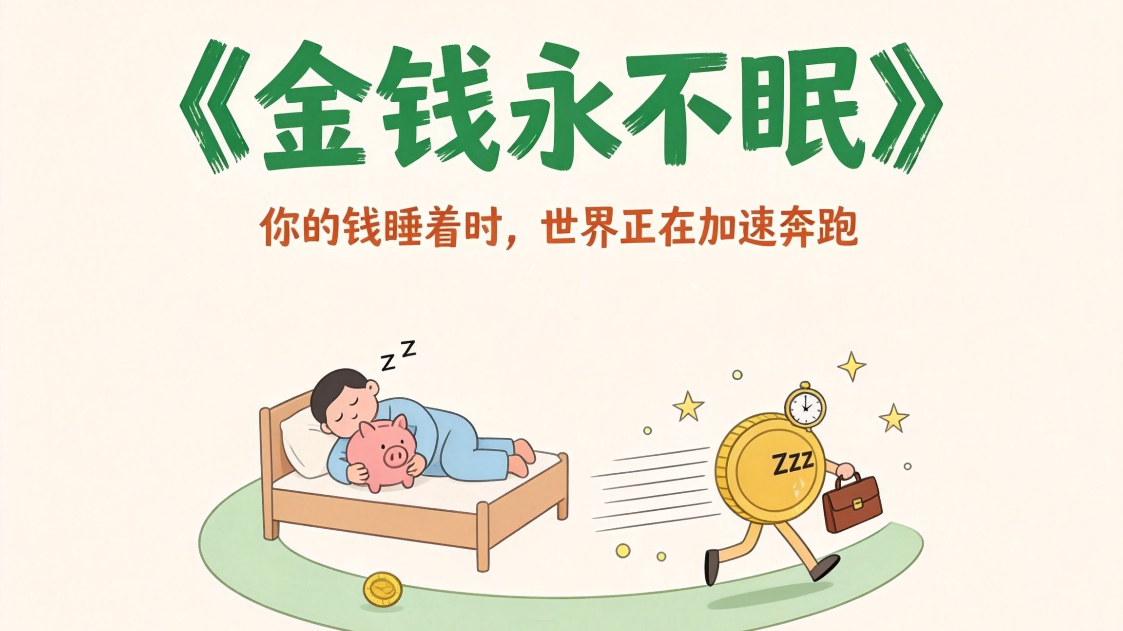 《金钱永不眠》：你越努力上班，你和有钱人的差距可能越大