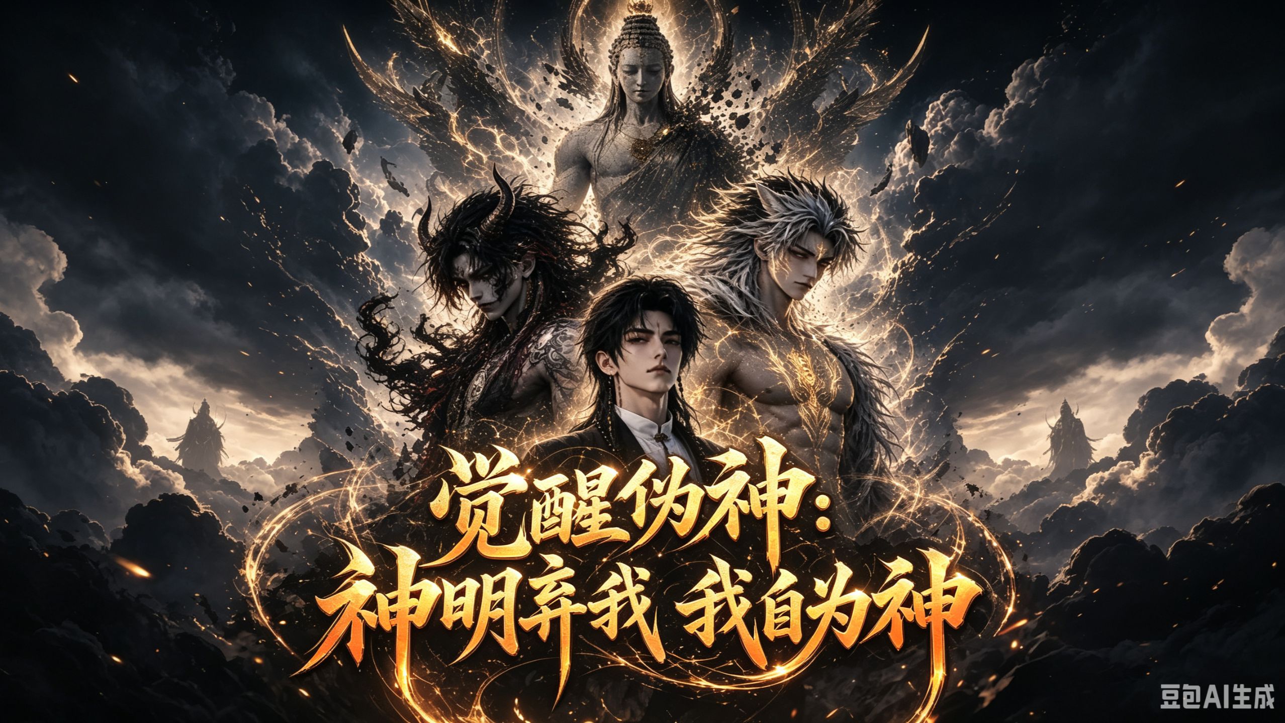 【1-3季 爽看】觉醒伪神：神明弃我我自为神！身负 SSS 伪神天赋，却沦为神弃者！受尽打压，恶鬼之牙倾力相助，觉醒神魔形态，逆天封神