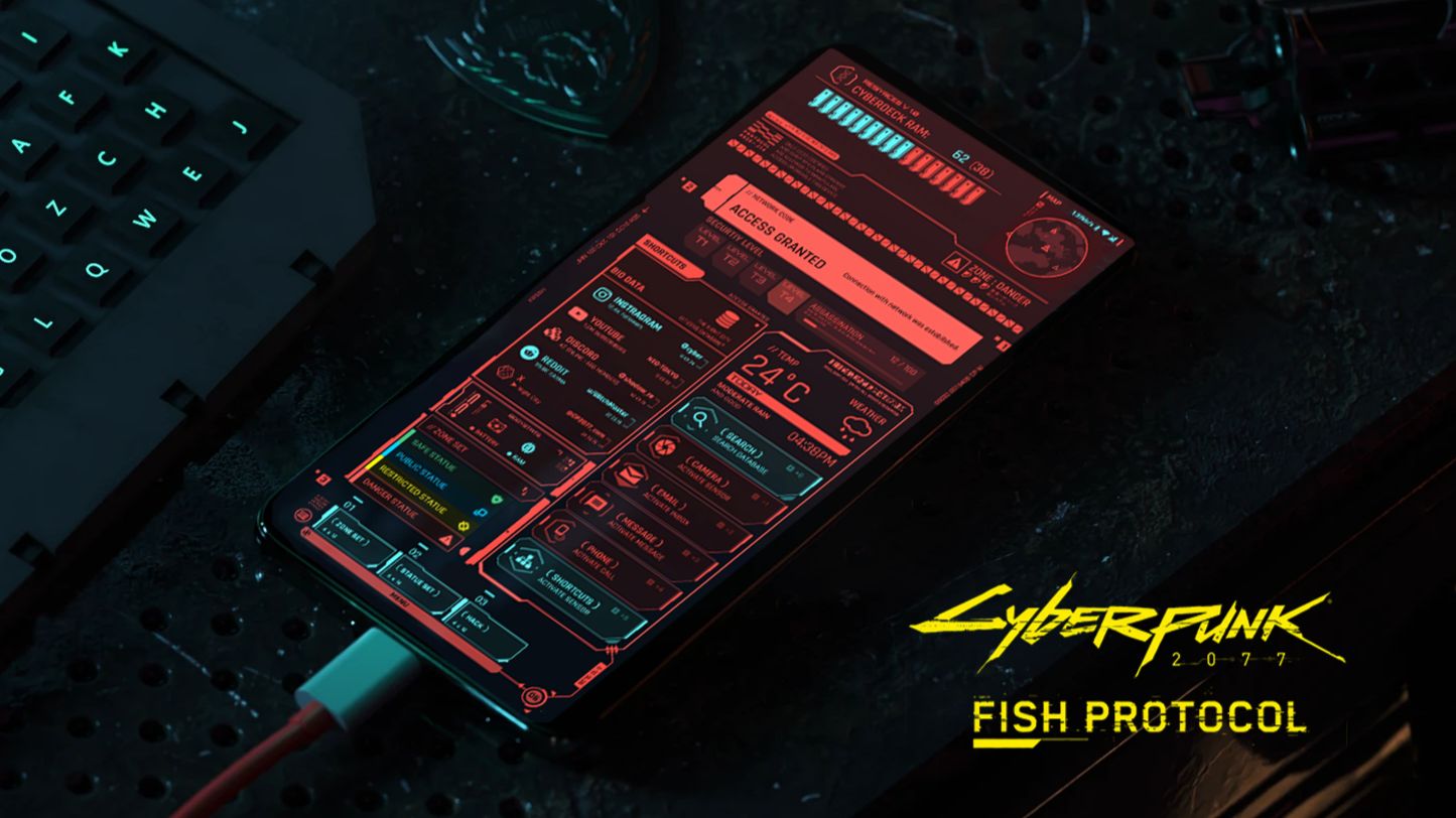 「V,准备好进入夜之城了吗?」赛博朋克动态壁纸正式上线 Cyberpunk 2077