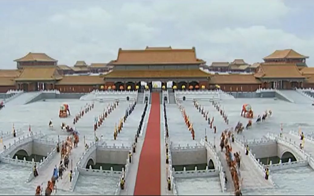 史上最宏大嘉庆皇帝继位场面，大清国最后的辉煌。