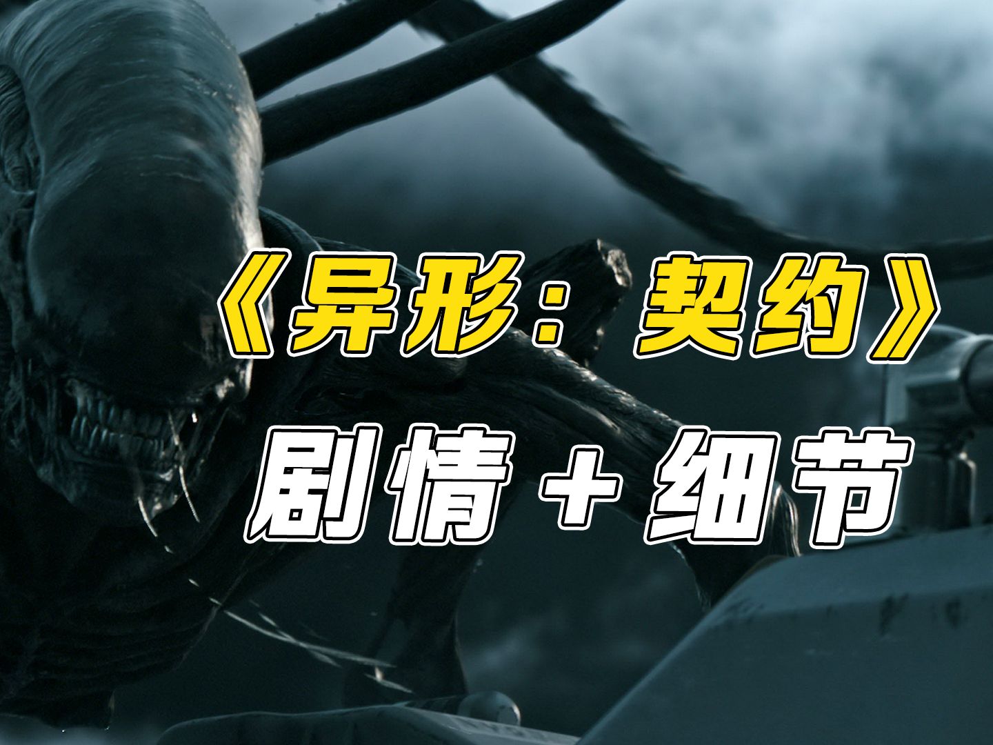 异形前传：《异形：契约》剧情＋细节，揭露抱脸虫的由来！