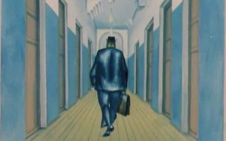 【动画短片】小职员 Жил-был Козявин (1966)