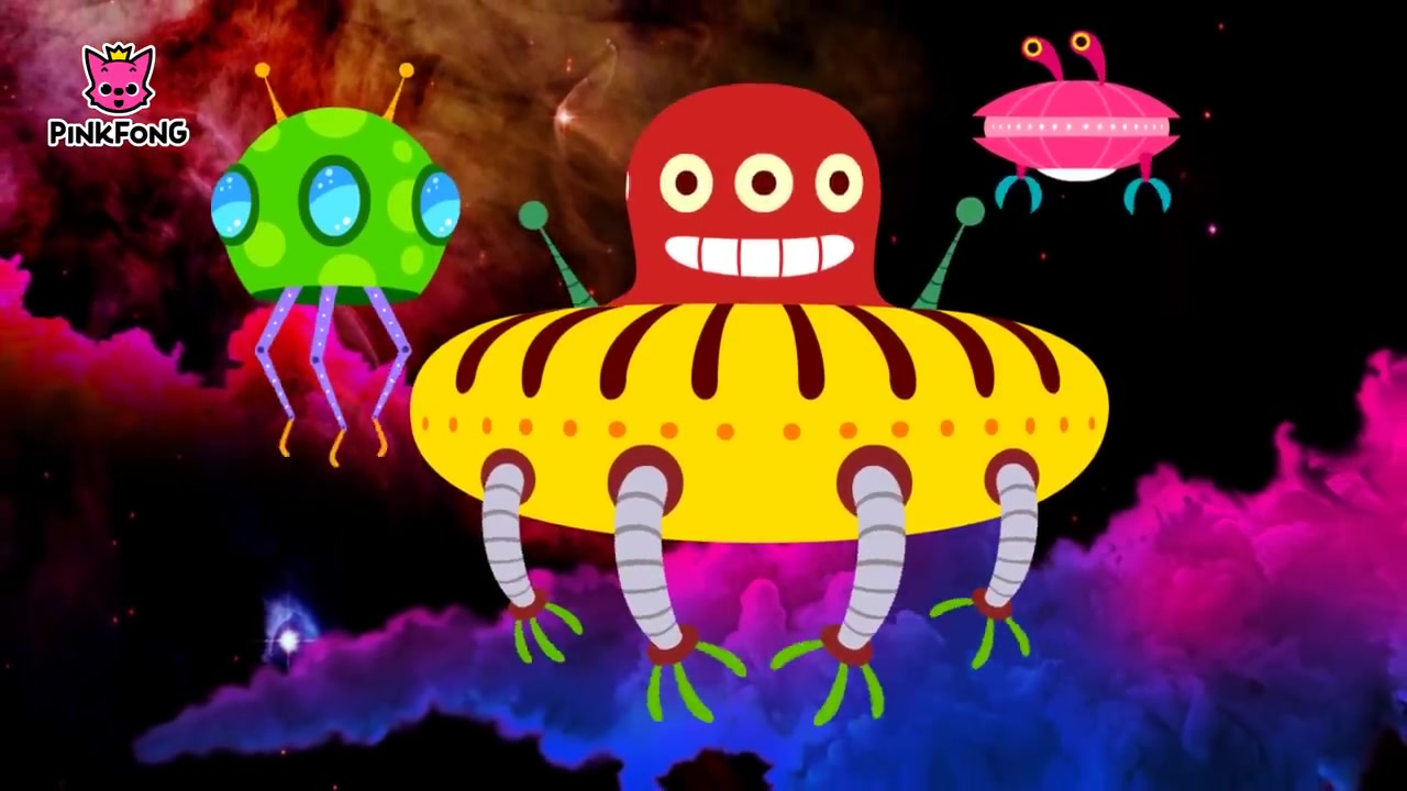 pinkfong ! outer space adventure | 英语儿歌 |  幼儿英语启蒙 | kids songs |