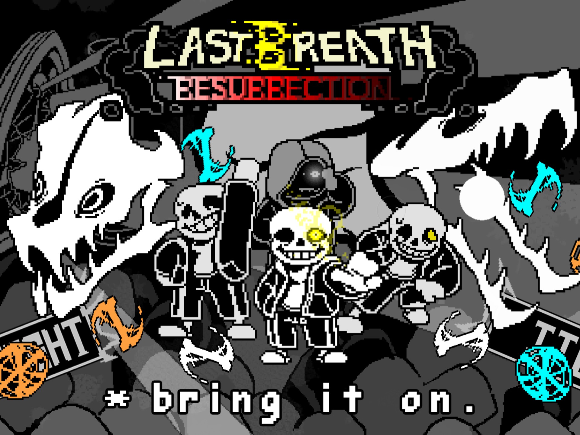 【带翻译】传说之下:终焉余息/最后呼吸 Undertale Last Breath