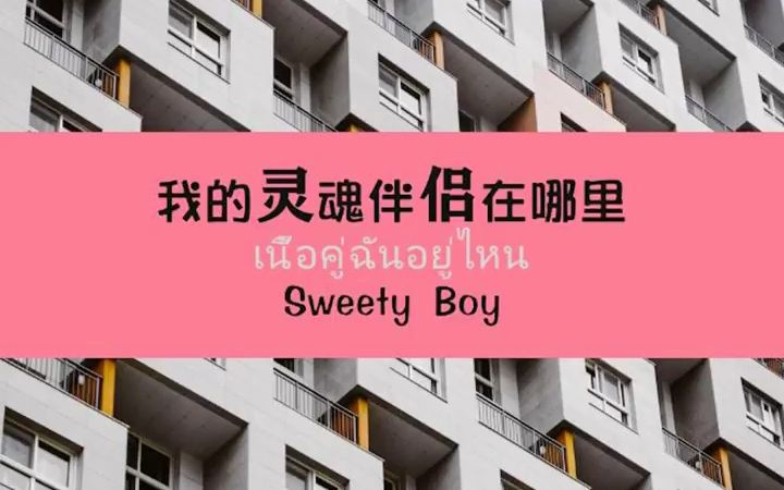 我的灵魂伴侣在哪里 เนื้อคู่ฉันอยู่ไหน Sweet Boy