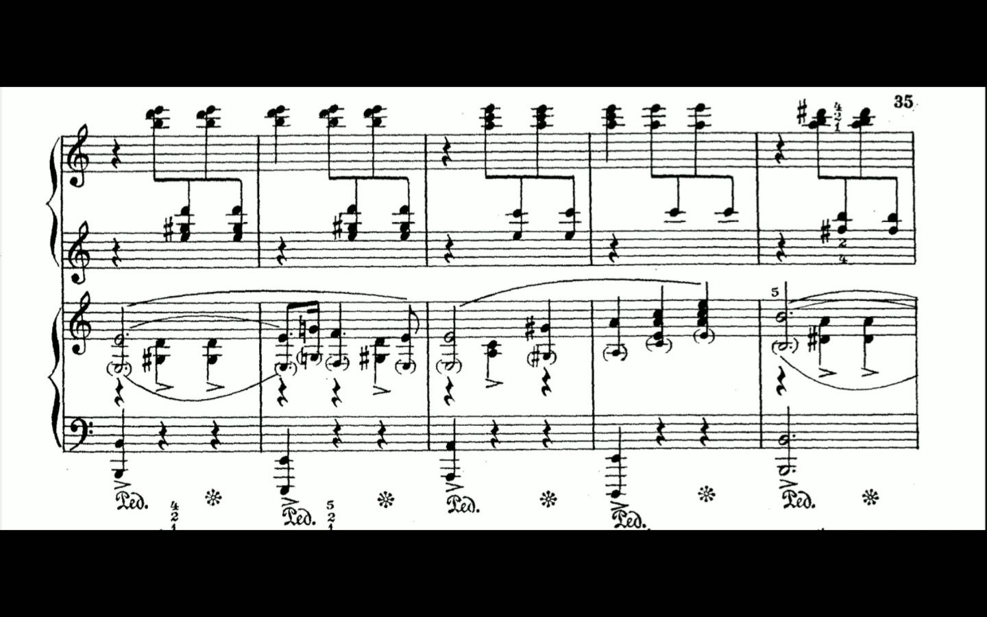 【四手联弹】哈恰图良—《假面舞会》组曲 : 圆舞曲