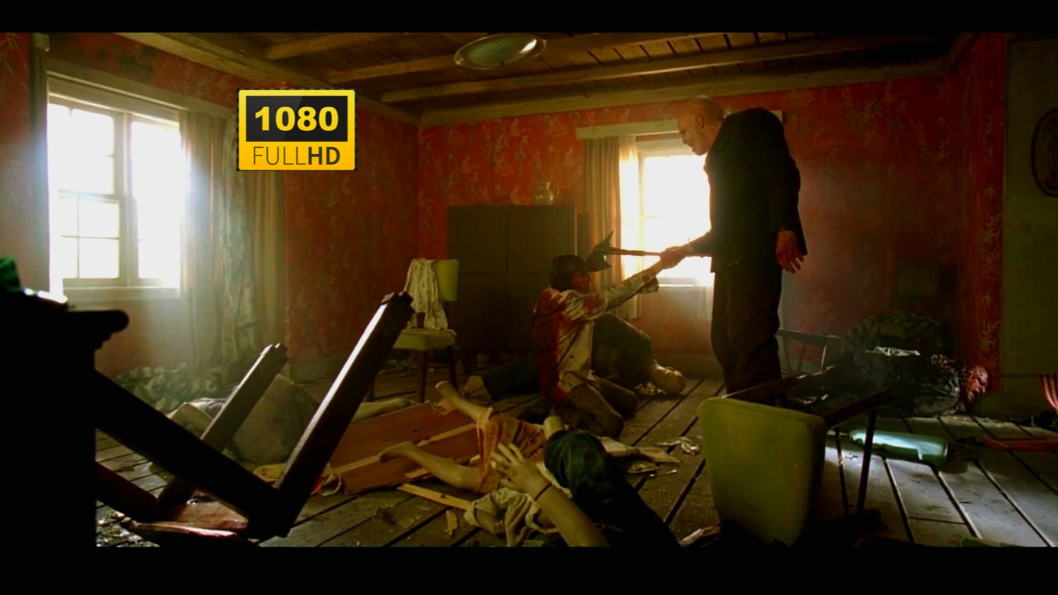 《隔山有眼1》2006(超清无删减) 一家7口旅行惨遭畸形食人魔暗算