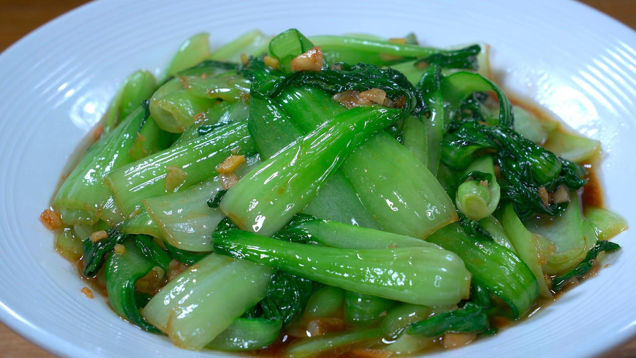 炒油菜我最拿手