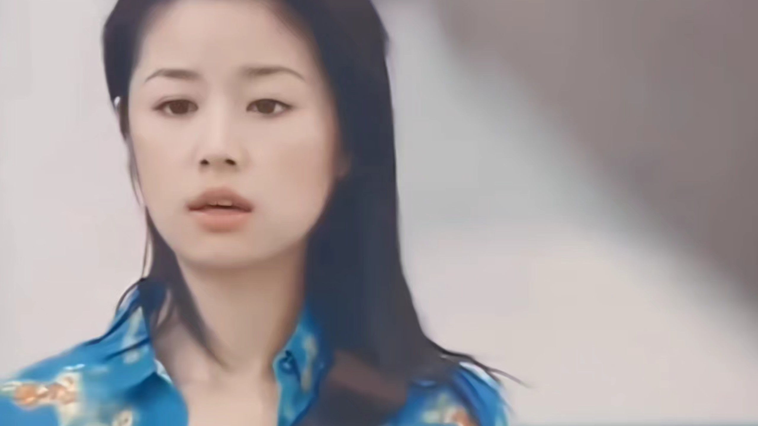 送上一段林心如老剧《紫藤恋》混剪，黑长直的心如是不是特别动人！