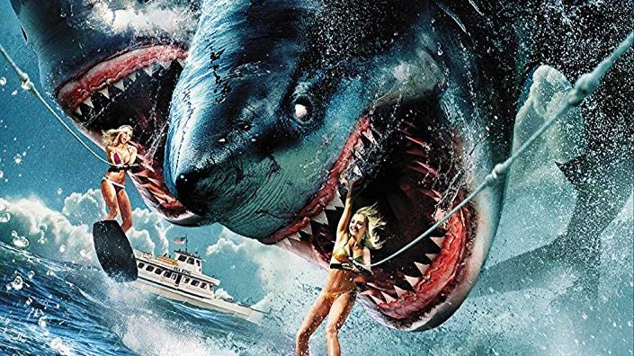 《夺命双头鲨 2-Headed Shark Attack》真正的鲨嗨电影【cult】【灾难片】【雷人】【大白鲨】