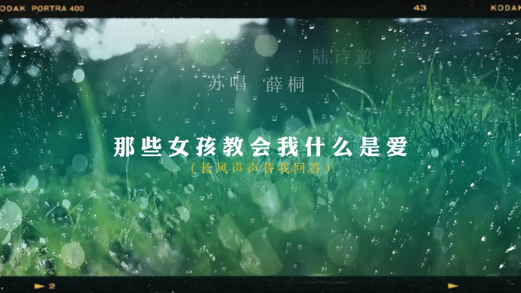 那些女孩教会我什么是爱