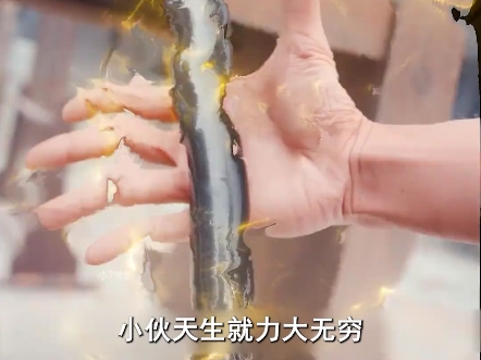 小伙小伙天生就力大无穷，徒手就能拿起千斤重的锻造锤，随手打造出的宝剑就是绝世神兵，可他一剑下去，竟连鸽子都没有杀死