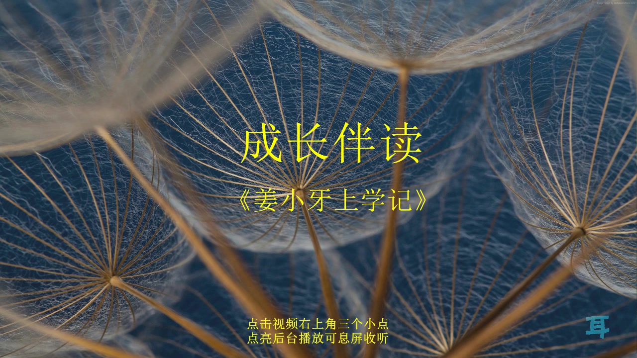 【成长伴读】儿童有声书_姜小牙上学记