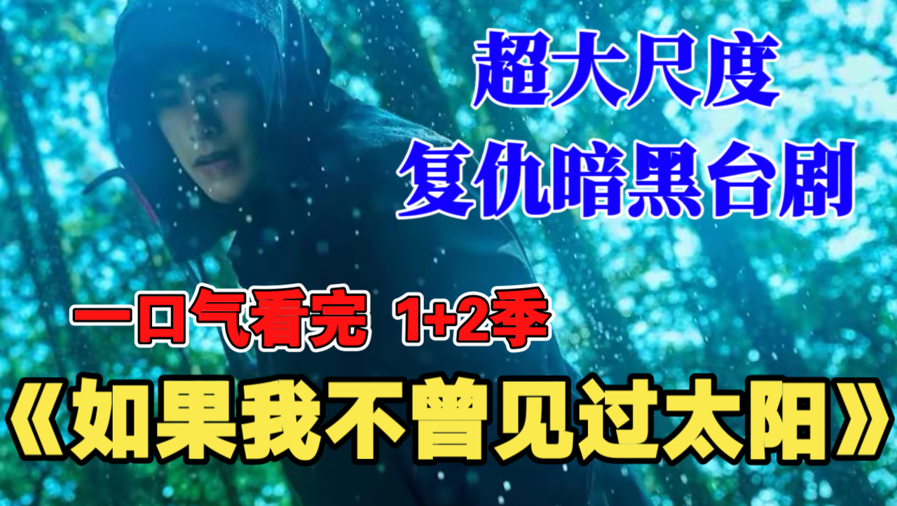 一口气看完《如果我不曾见过太阳》：豆瓣8.7，网飞重磅复仇暗黑爽剧，又杀疯了！
