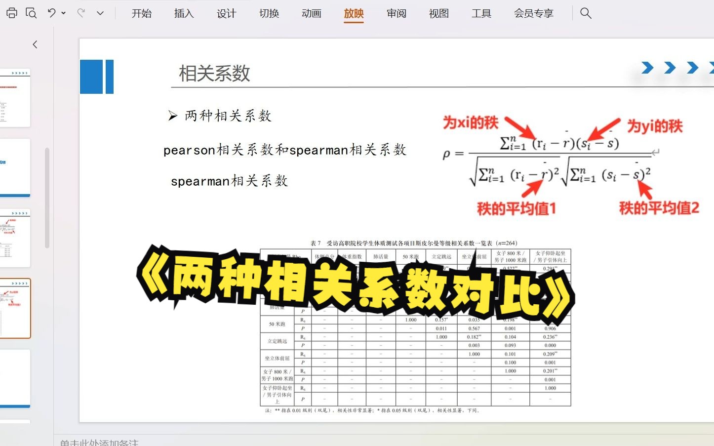 【零基础数据分析】相关性分析用皮尔森（pearson）还是斯皮尔曼spearman？相关系数的大小和相关系数显著性水平有什么关系吗？——在线spss