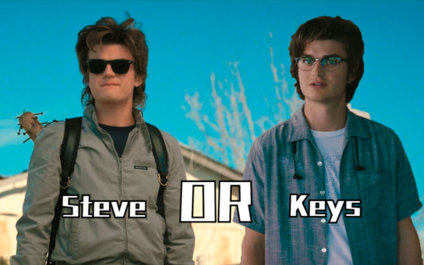 【怪奇物语x失控玩家】Steve or Keys？