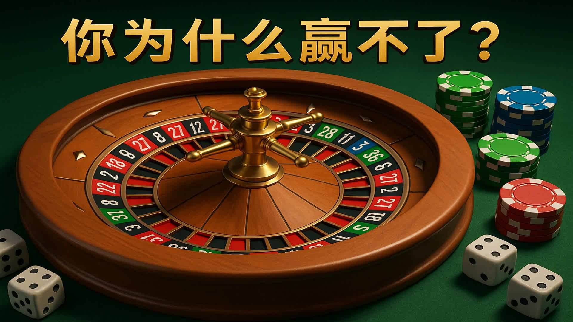赌场规则里的数学，为什么玩轮盘玩家注定会输钱？