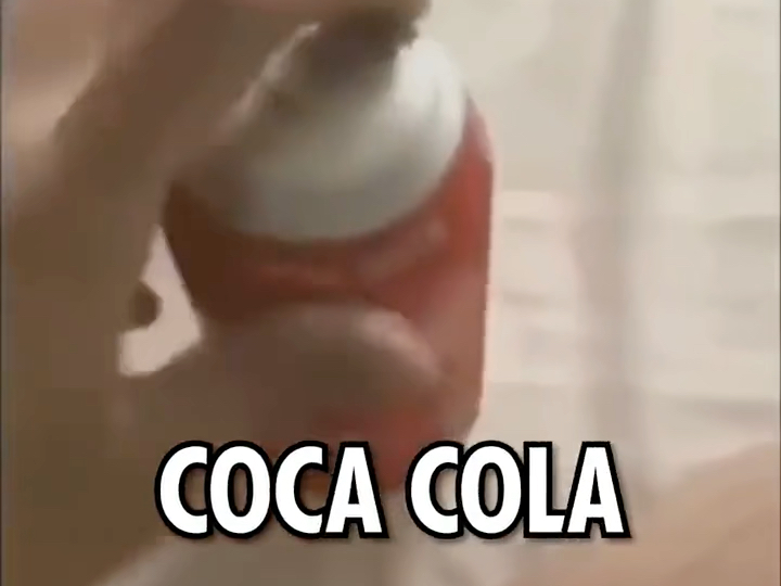 Coca Cola espuma