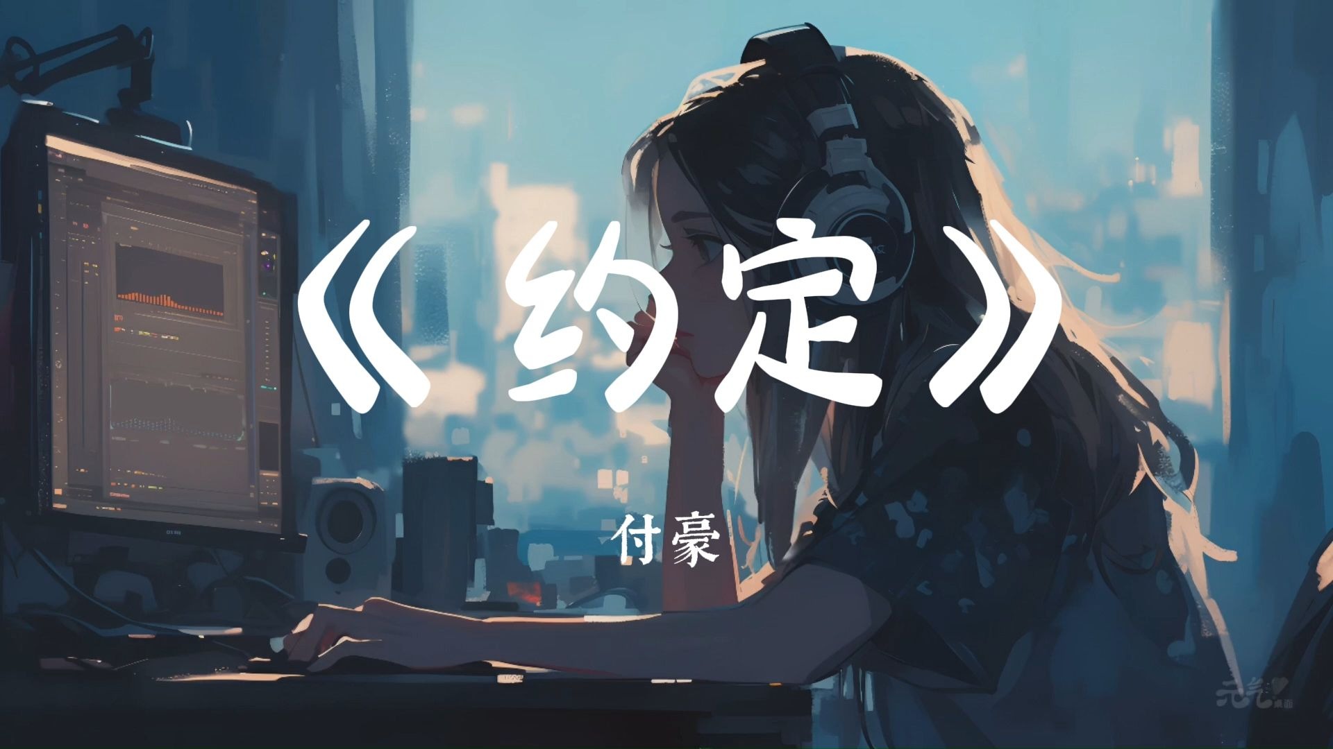 《约定》-付豪 “你我约定难过的往事不许提  也答应永远都不让对方担心  要做快乐的自己  照顾自己  就算某天一个人孤寂 你我约定一争吵很快要喊停”