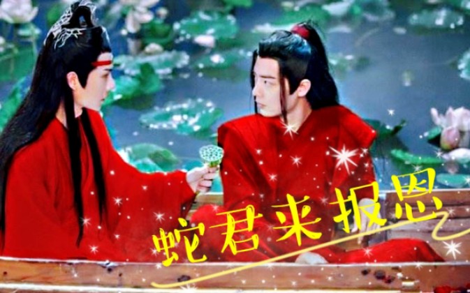 【忘羡/沙雕/甜宠/he】 蛇君来报恩 合集   (伪新白娘子传奇)