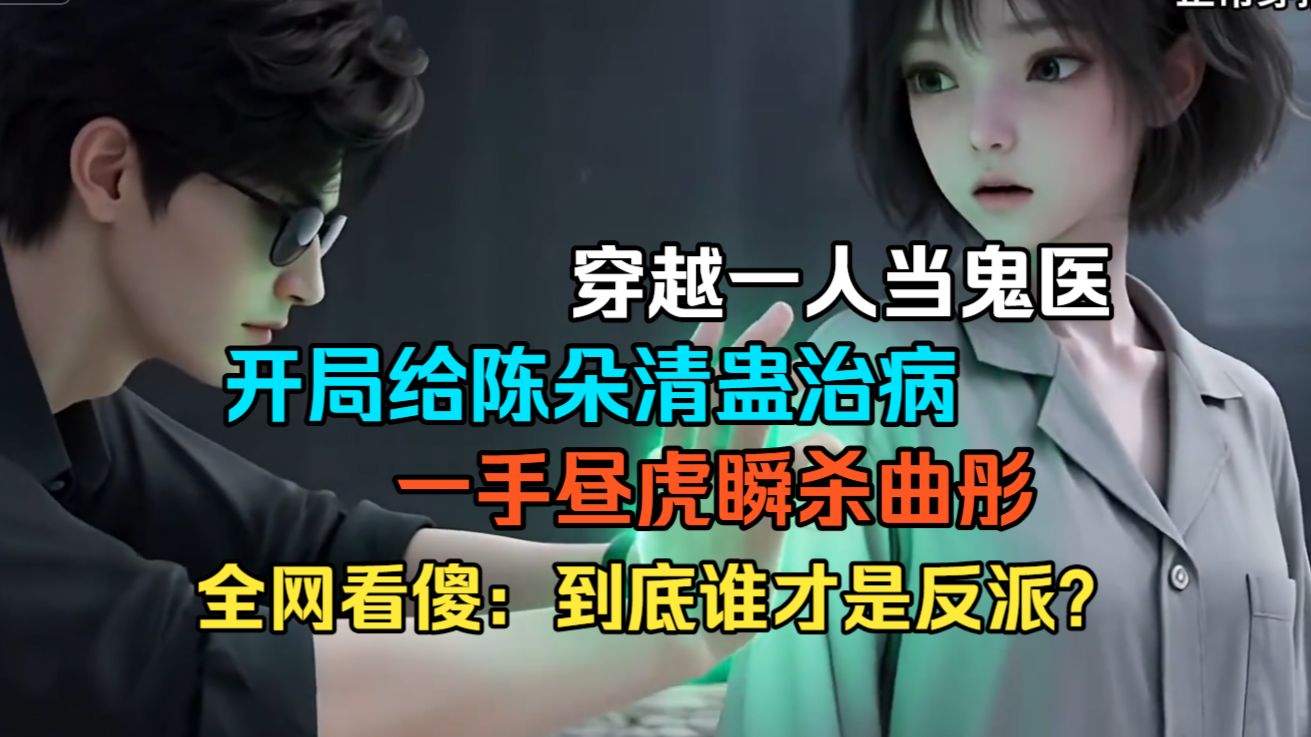《穿越一人之下当鬼医，开局给陈朵清蛊治病！曲彤要复制陈朵当生物武器，我反手昼虎瞬杀！这人战力天花板还讲医者仁心，到底谁才是反派？》