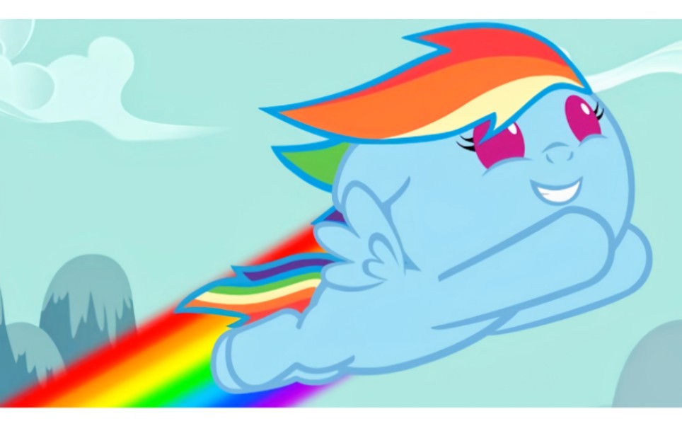 【MLP】云宝黛西想学飞