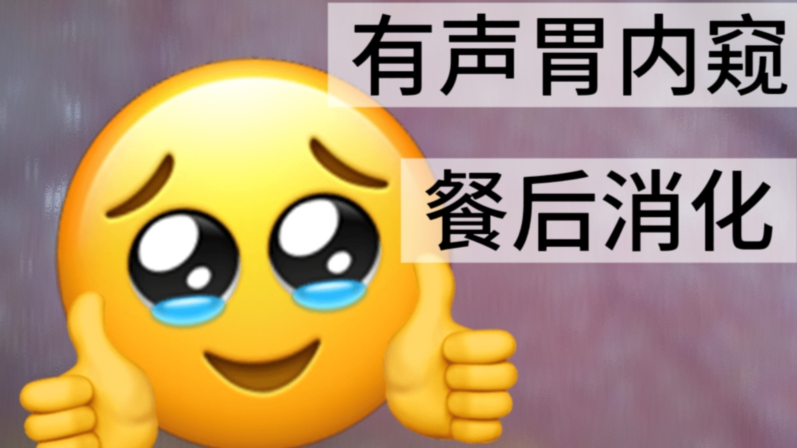 【有声胃内窥】吃饱后消化中的胃