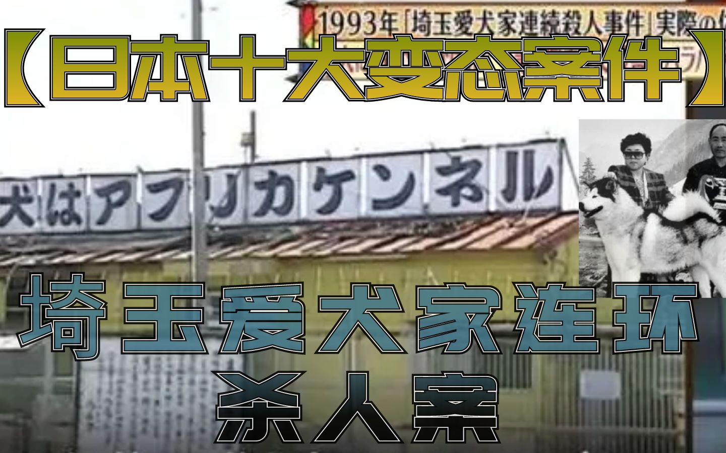 日本变态十大奇案-埼玉爱犬家连环杀人案