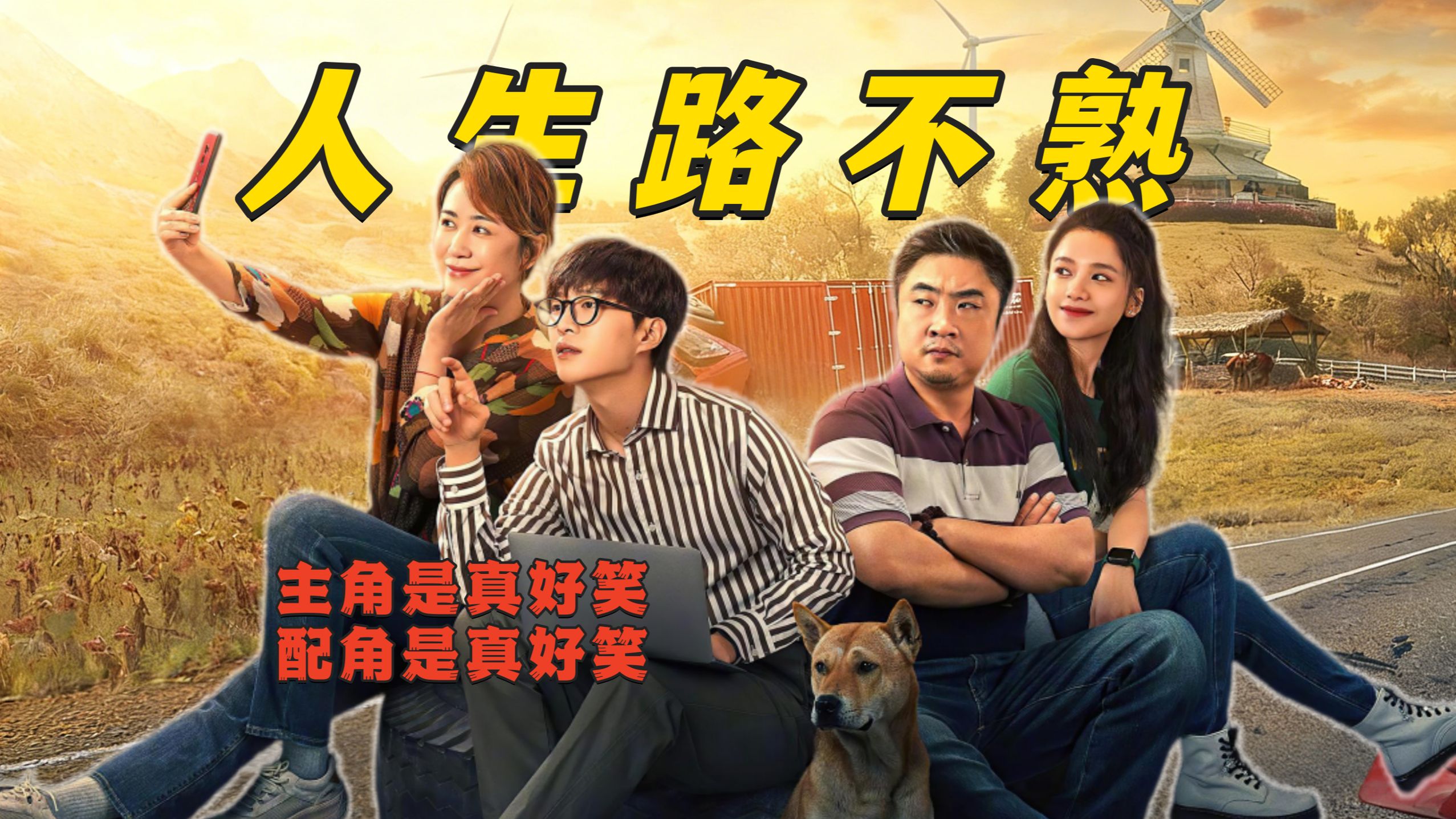 爆笑国产公路喜剧，笑料不断，阵容拉满！主角有多好笑，配角就有多好笑！