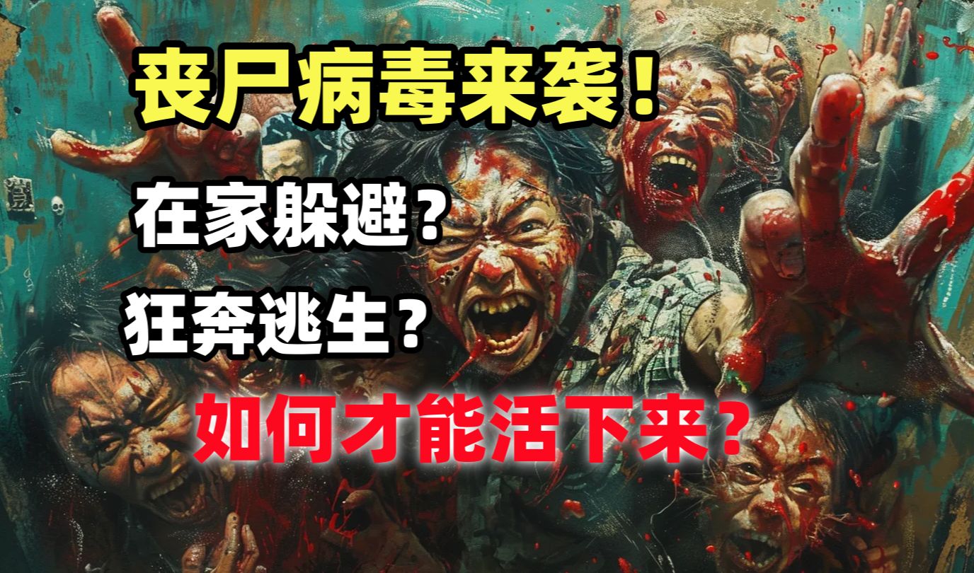 《狂病：套中人》大合集 未知的丧尸病毒袭来，普通人想要活下来会有多难？