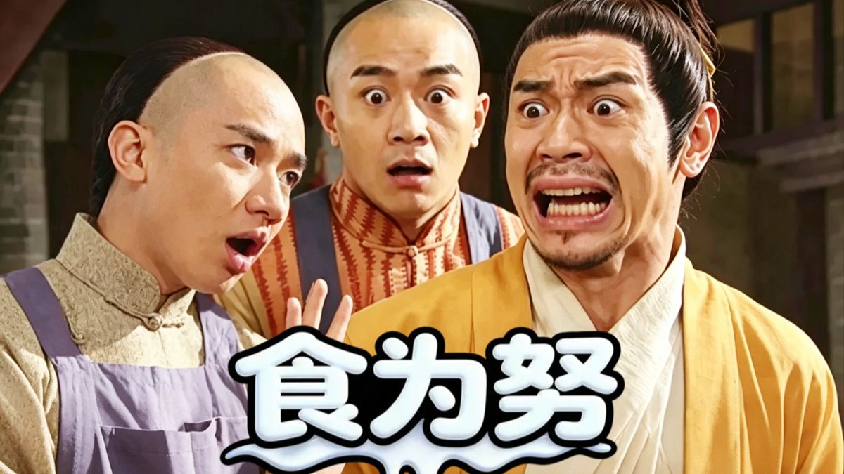 《食为努》国语 共25集全 王祖蓝x胡定欣 万绮雯x张继聪的cut，果然是真人版，中华小当家，港式喜剧恶搞搞笑 AI渲染彩色修复版【自制字幕】