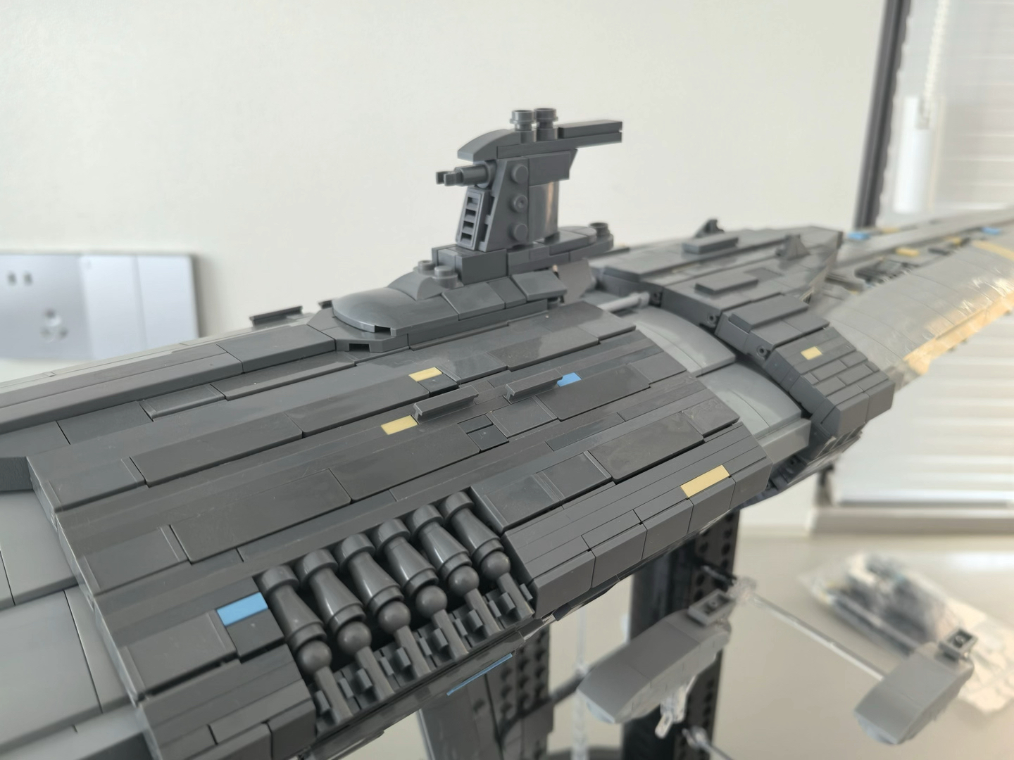 义军联盟蒙卡拉马里MC-75巡洋舰 乐高星球大战moc