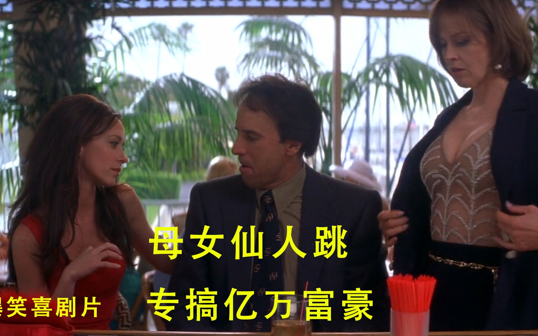 母女玩仙人跳，专搞亿万富豪和富二代，牺牲有点大，爆笑喜剧《偷心俏佳人》