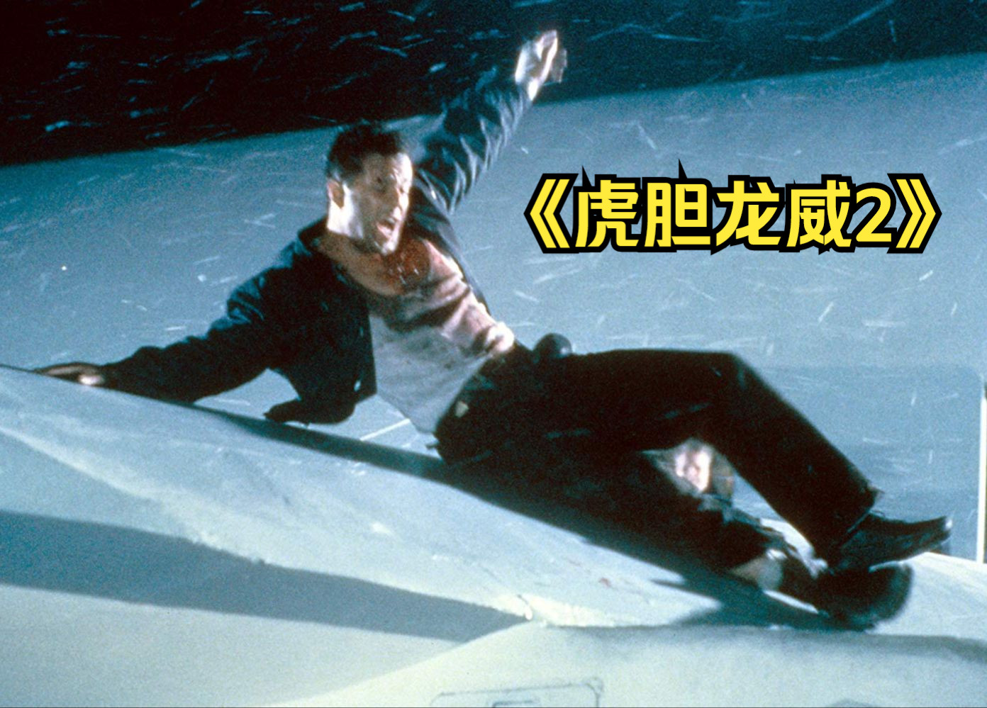 片儿警打爆恐怖分子飞机《虎胆龙威2》品鉴022