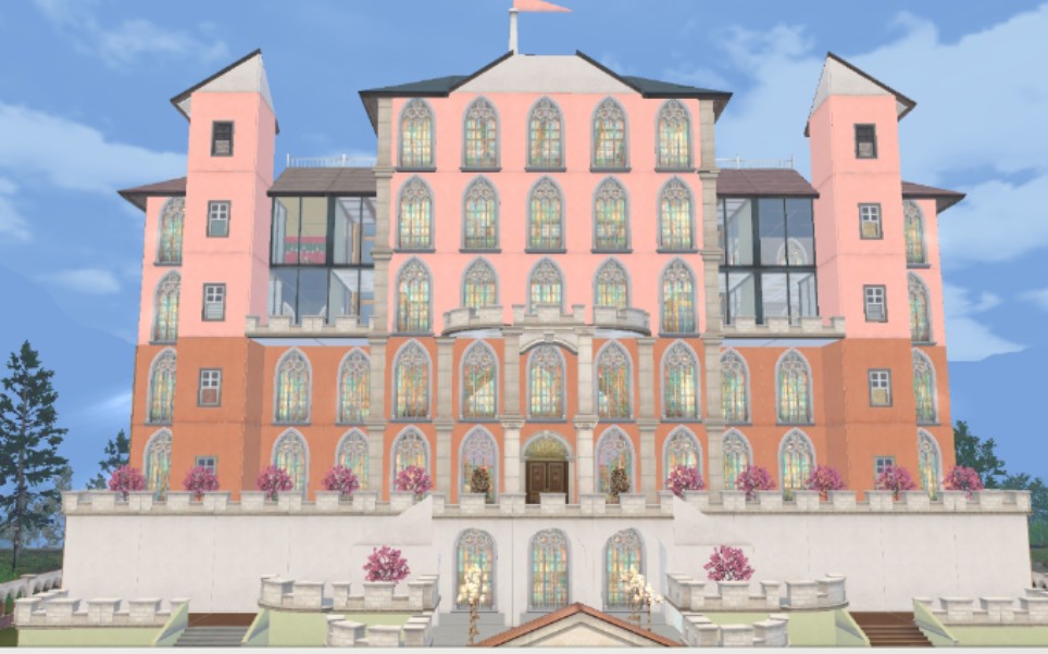 双人建筑 明日之后建筑《布达佩斯大饭店》复刻