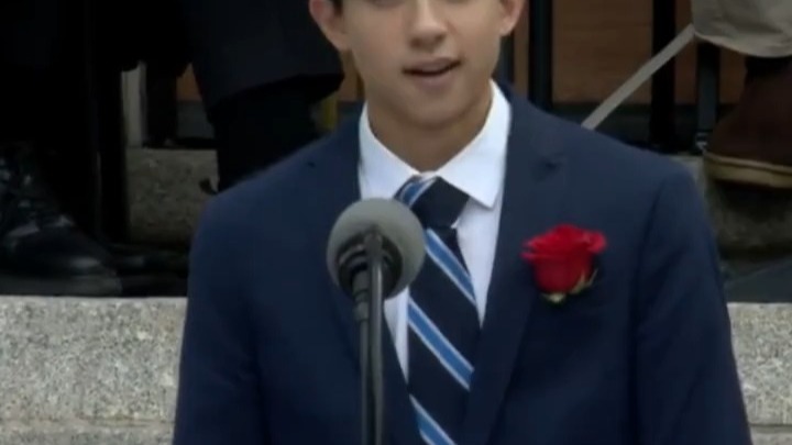 顶尖私立美高-Phillips Academy Andover2025届毕业生典礼，亚裔小伙Nate Liang的毕业演讲！