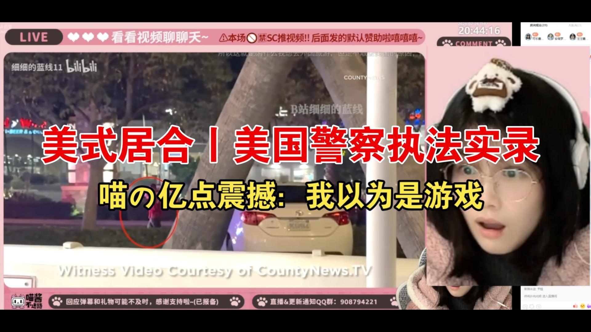 【喵の亿点震撼】美式居合丨美国警察执法实录丨大喵：这是真的勇啊，我还以为是游戏