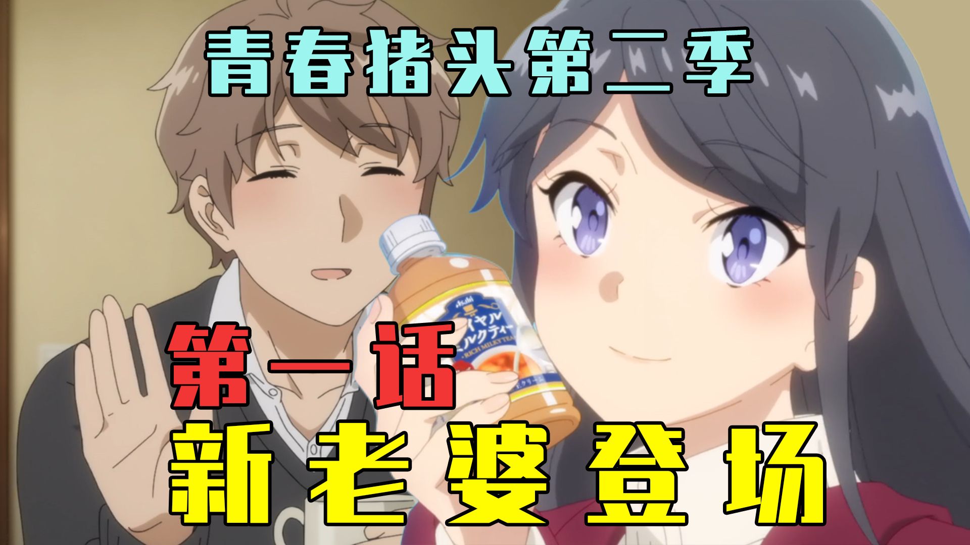 《青春猪头少年不会梦到圣诞服女郎》第二季第一话正式播出！麻衣咲太高手过招！小翔子再次登场！原作解析【青春猪头阿鱼/青春猪头少年不会梦到兔女郎学姐第二季】