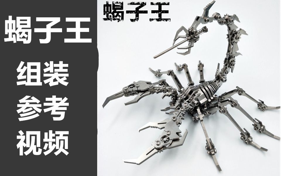 蝎子王拼装视频--仅供参考