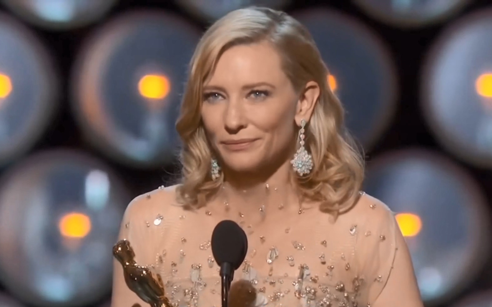【第86届奥斯卡金像奖 2014年】〖最佳女主角〗凯特·布兰切特 Cate Blanchett《蓝色茉莉》「得奖感言」