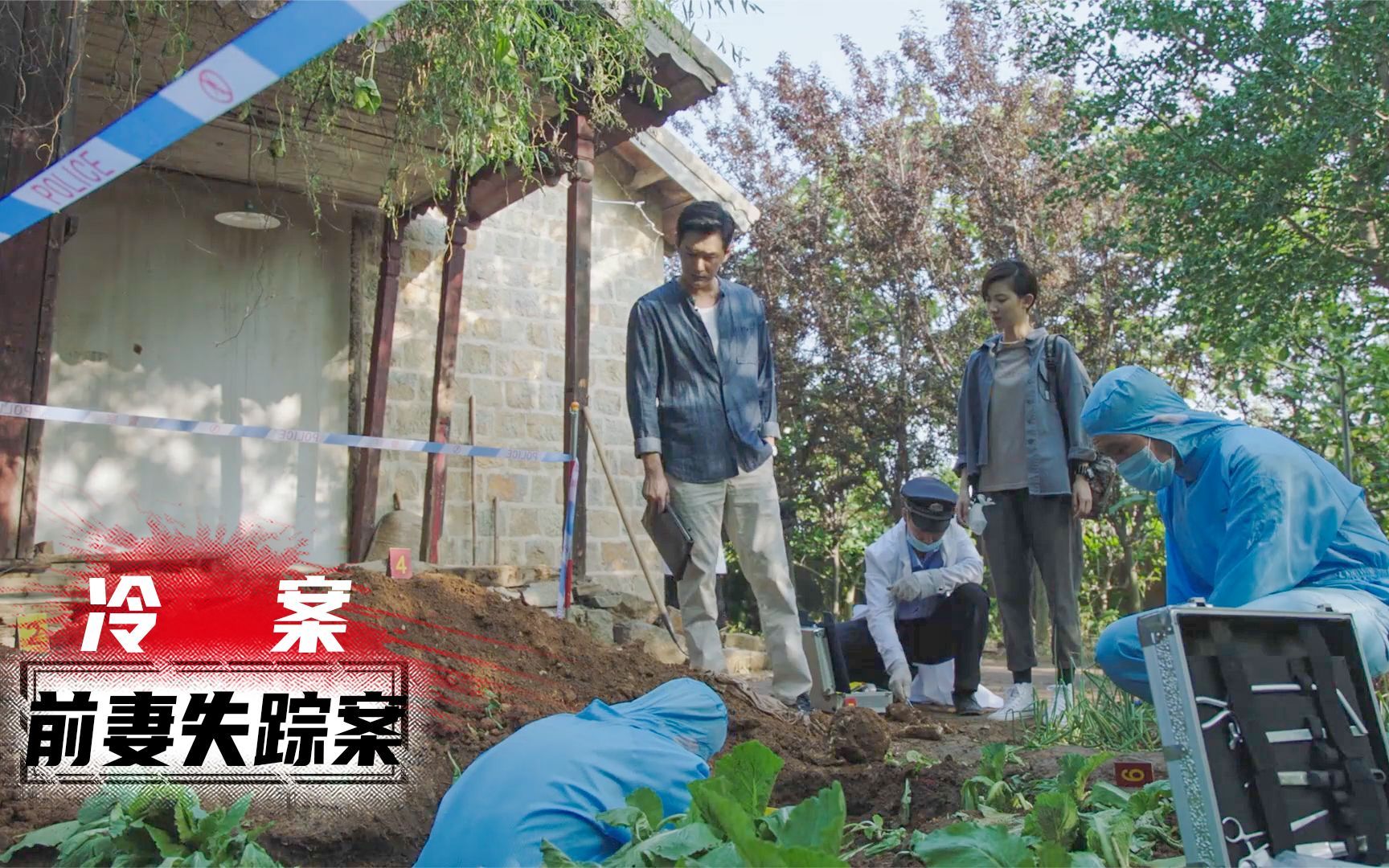《冷案》教授前妻失踪8年,女警发现菜地泥土不对,挖开一看直接破案！影视
