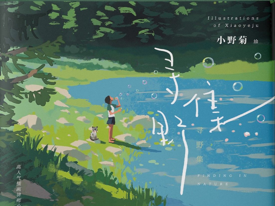KiLuin看画集【397】寻野集：小野菊个人插画作品集 简中版（4K 60帧）