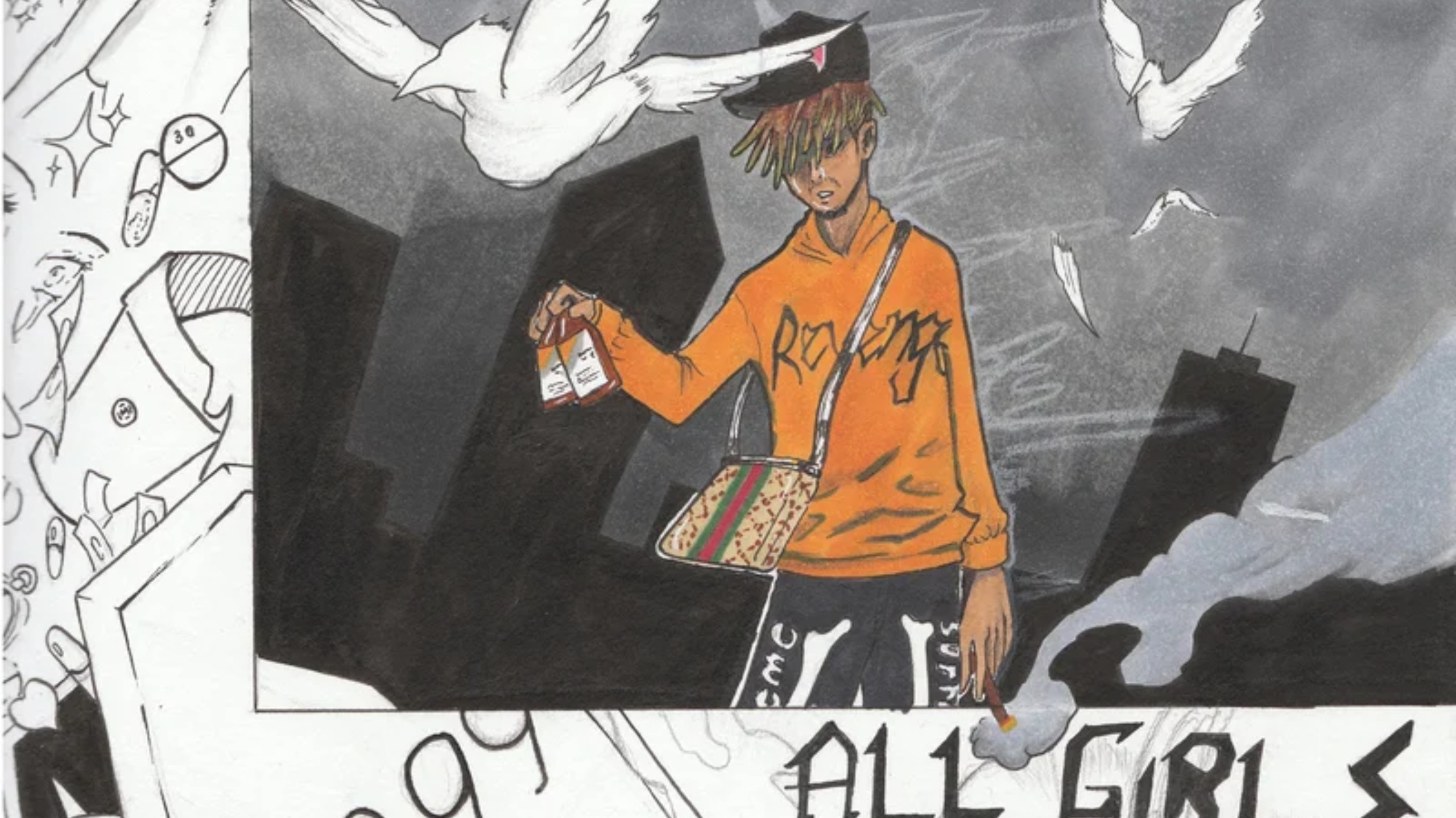 【中英】Juice Wrld-All Girls Are The Same原声清唱版