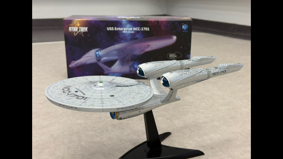 海雅HIYA REPLICAart 无比例 星际迷航2009联邦星舰 进取号NCC1701