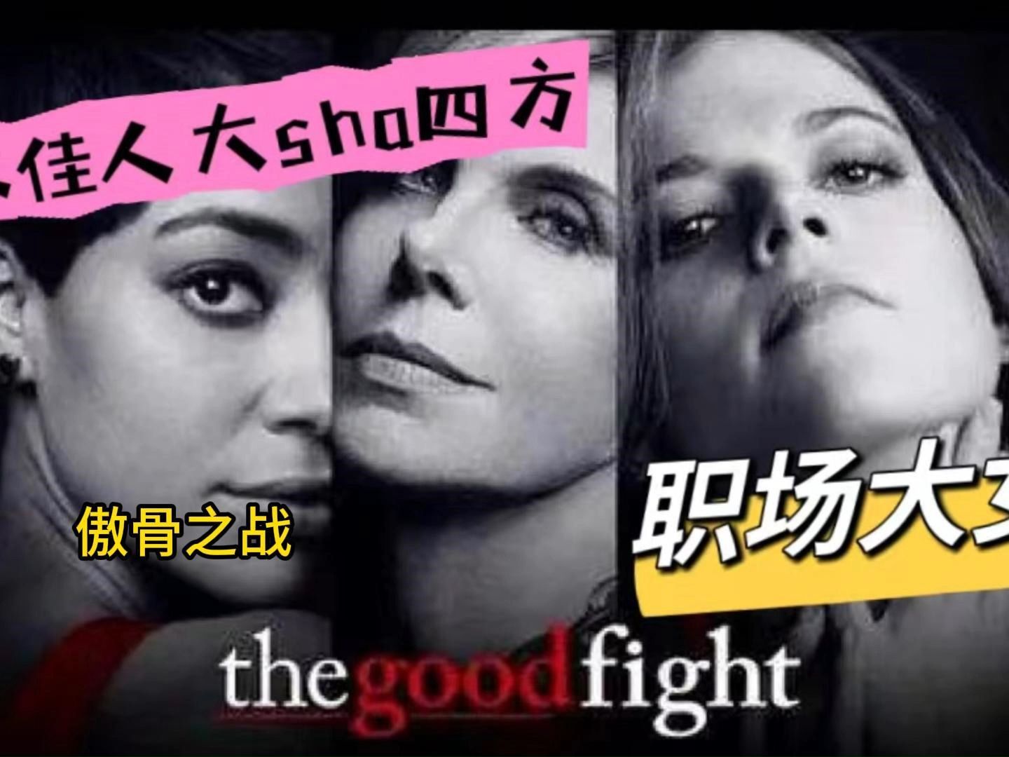 《傲骨之战》史上最强女性职场剧，第一季第一集 警察暴力执法