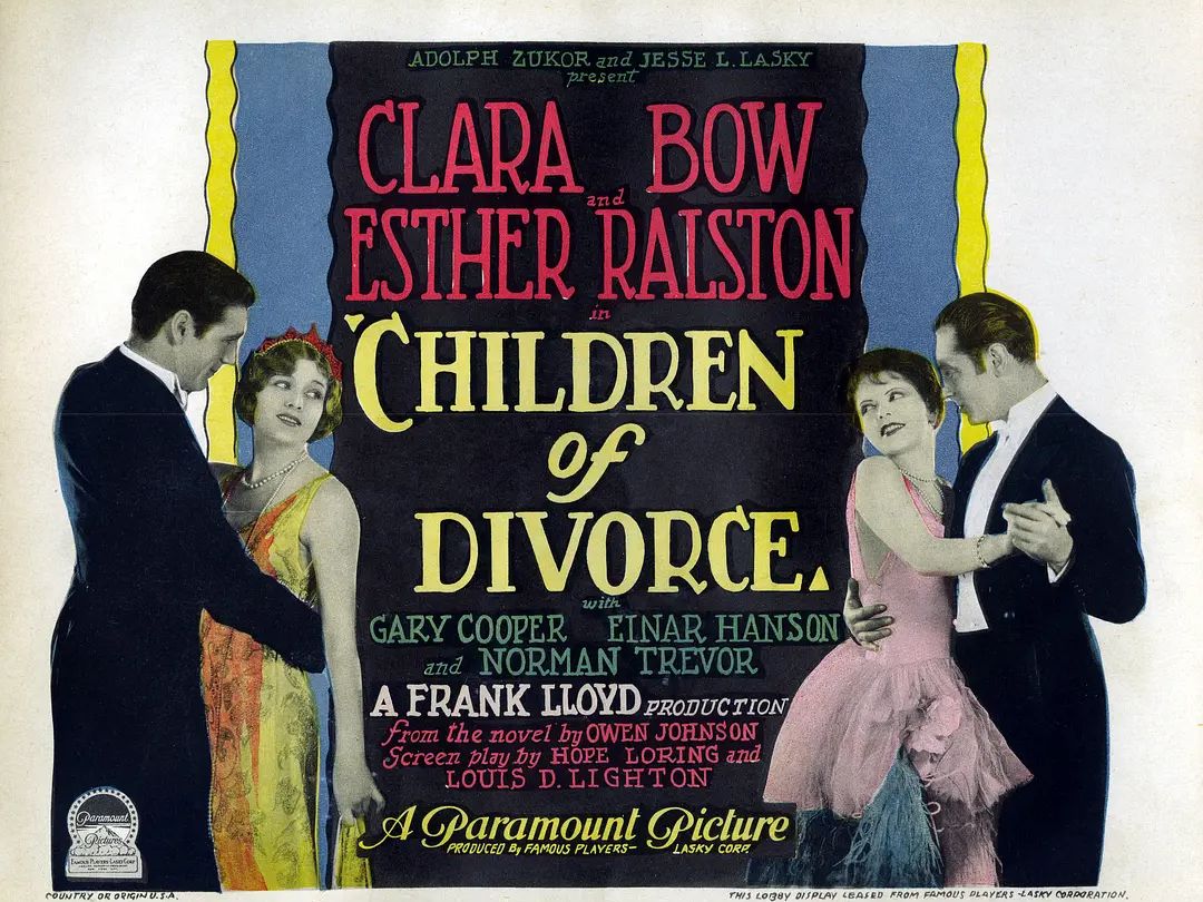 离婚之子 Children of Divorce (1927)机译中字
