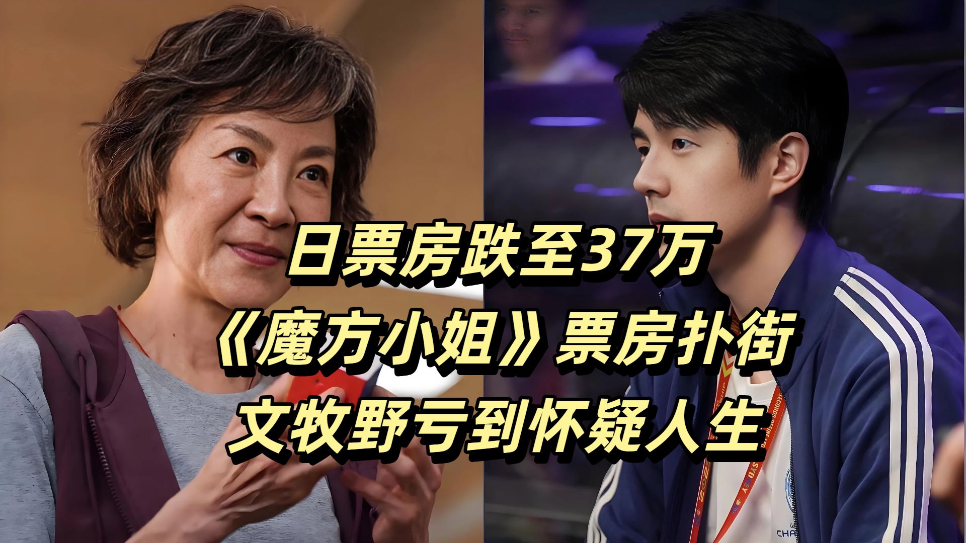 日票房跌至37万，《魔方小姐》票房扑街，文牧野亏到怀疑人生