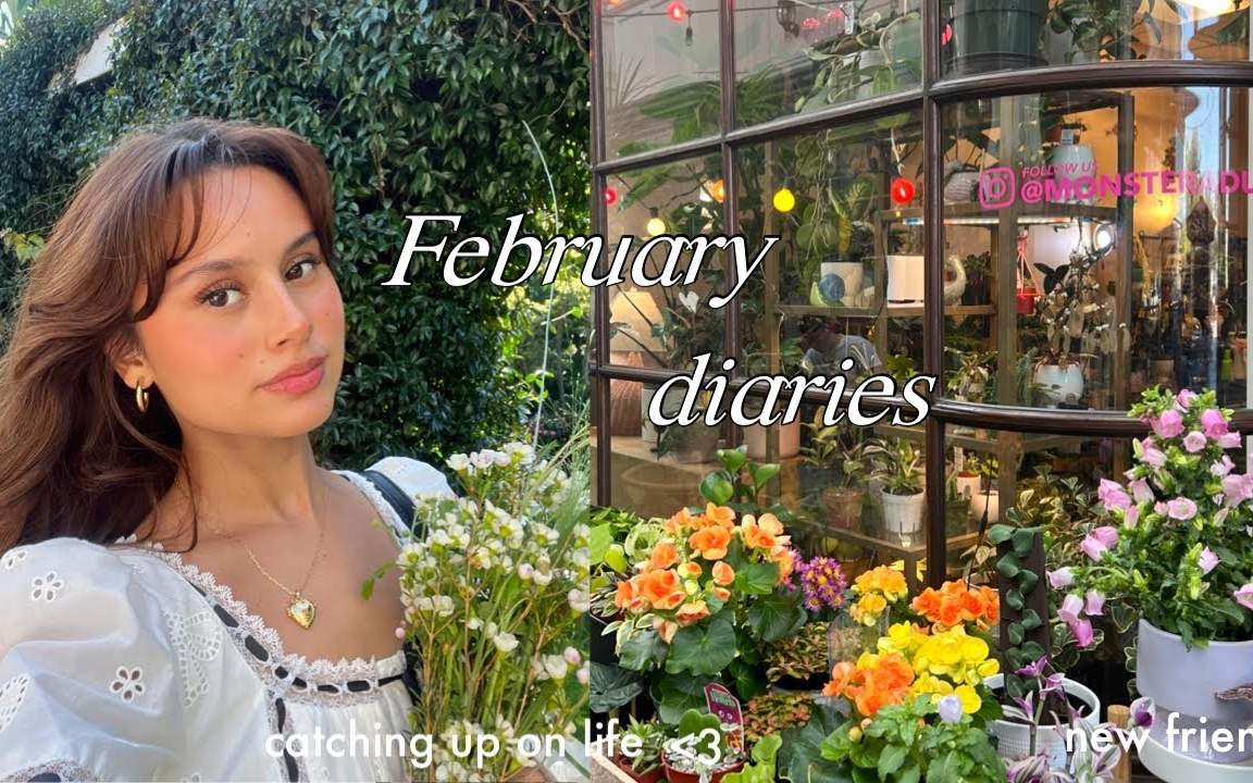 【Isabela Juliana】中英字幕 二月日记💌花园派对,情人节, 学习新东西